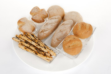 хлебная корзина, булочки, выпечка