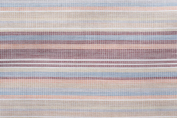 background of textured cotton color striped