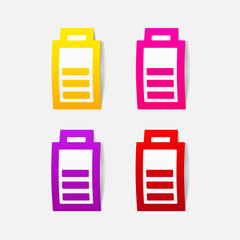 realistic design element: charge the battery