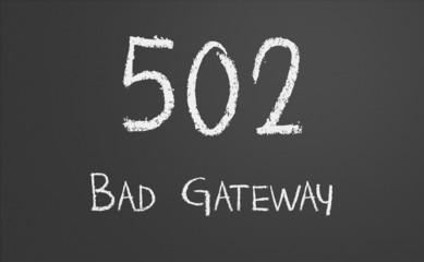 HTTP Status code 502 Bad Gateway