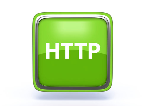 http square icon on white background
