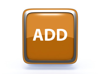 add square icon on white background
