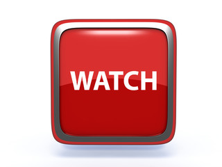 watch square icon on white background