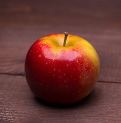 red ripe apple