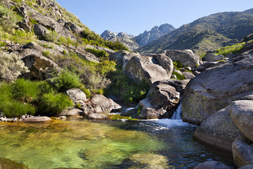 Garganta de Chilla en la Sierra de Gredos