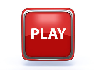 play square icon on white background