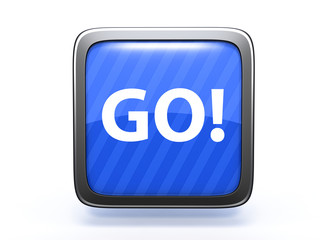go square icon on white background