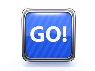 go square icon on white background