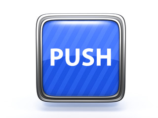 push square icon on white background