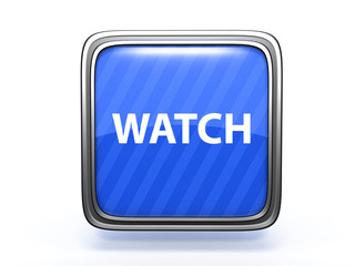 watch square icon on white background