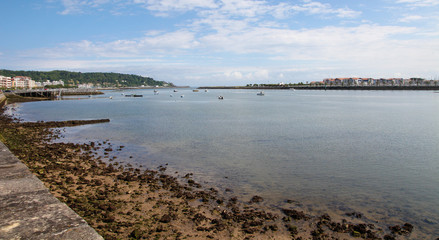 Bay of Biscay at Hondarribia, Basque country, Spain