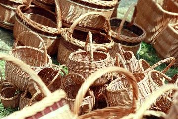 wicker baskets