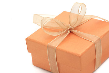 Beautiful gift boxes on white background