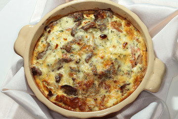 meat in a pot