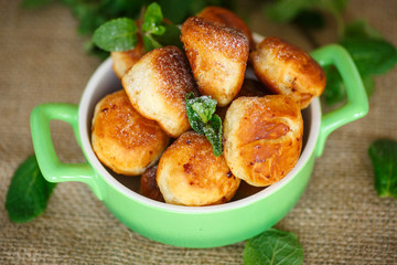 small roasted sweet donuts