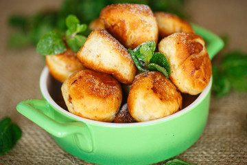 small roasted sweet donuts