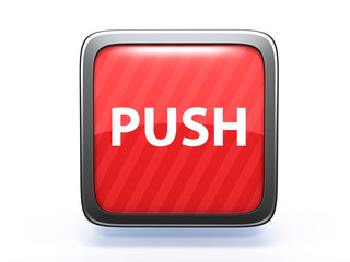 push square icon on white background