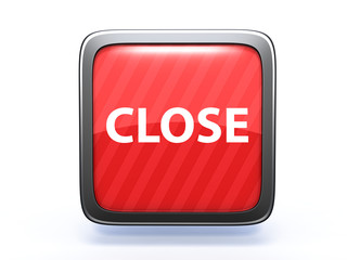 close square icon on white background