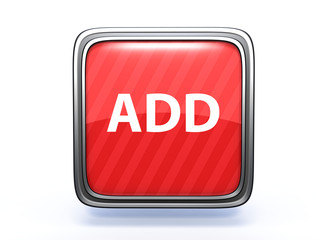add square icon on white background