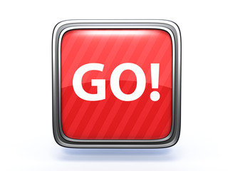 go square icon on white background