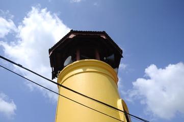 Minaret of Batak Rabit Mosque in Teluk Intan, Perak