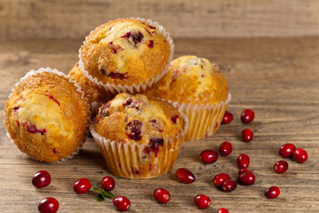 Cranberry muffins