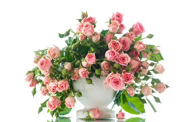 pink roses