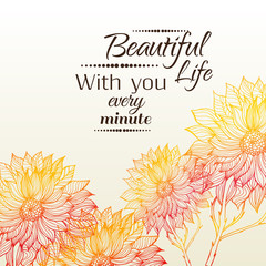 Floral ornate pattern