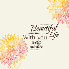 Floral ornate pattern