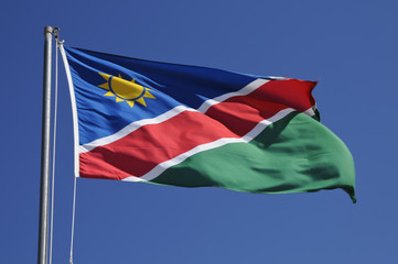 Fahne, Namibia, Afrika