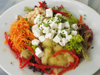 Vitaminreicher Salatteller