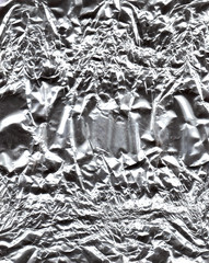 Aluminum foil texture background