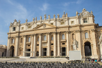 piazza San Pietro a Roma (Petersplatz Rom, St. Peter's Square)