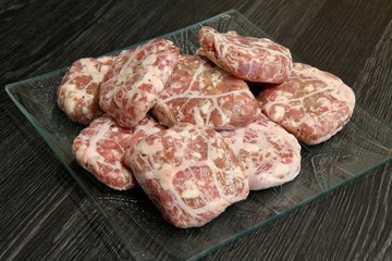 crépinettes de porc  truffées