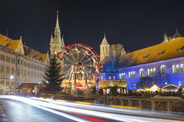 Traditional christmas market in Braunschweig, Germany