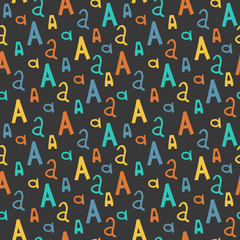 Unique abstract random seamless pattern.