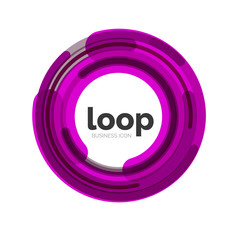 Loop, infinity business icon