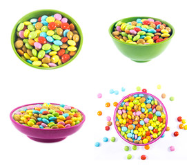 Colorful candies sweets