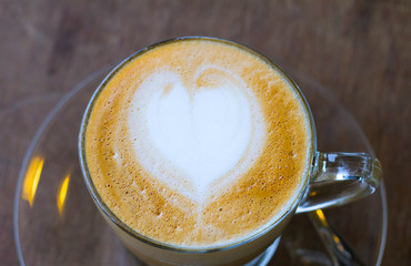 Cup of cappuccino