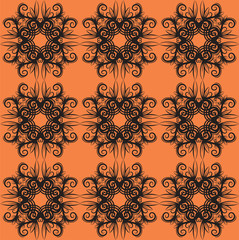 abstract decoration seamless pattern