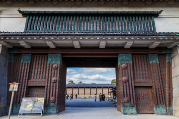 Fototapeta na wymiar Nijo Castle in Kyoto