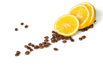 coffee with lemon © Eleonora Kulik
