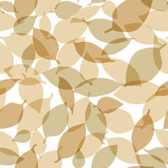 seamless pattern leaves