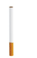 Cigarette isolated on a white background