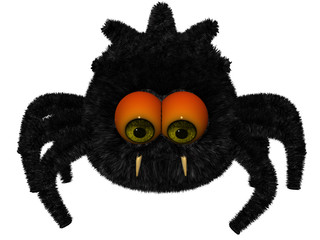 Cute toon spider