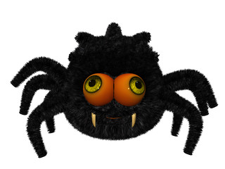 Cute toon spider