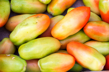 Tomatoes at the market