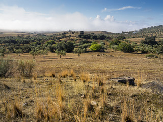 Obraz premium El Guijo. Valverde de Burguillos. Badajoz.
