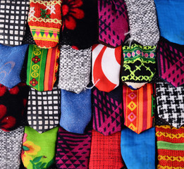 Colorful fabric