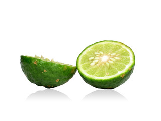 Kaffir lime is a fruit native to tropical Asia.